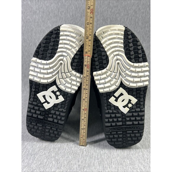 DC Chalet RARE  FAUX FUR SNOW BOOTS Black SIZE Large US Size 9 Great Condition - Picture 7 of 16